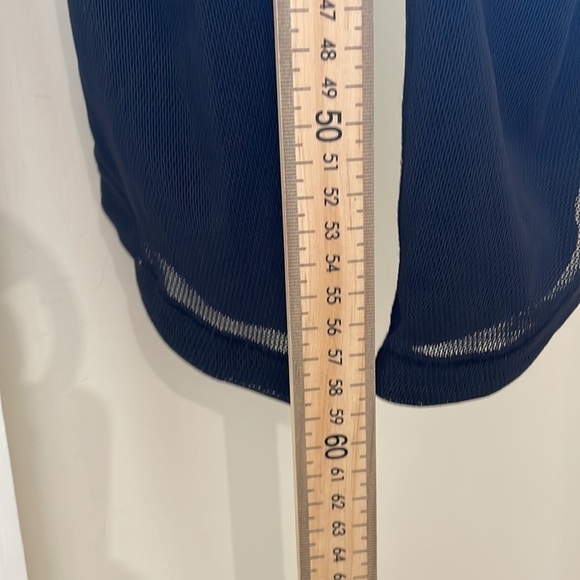 Lululemon - 7/8s Yoga Workout Leggings - Mesh - Black - Size 4 - Picture 10 of 15